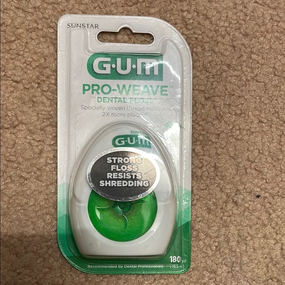 Pro-Weave Dental Floss - Green( 180yd)